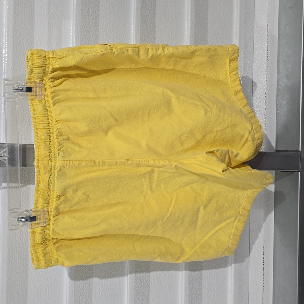 Basic Editions Yellow Shorts Size‎ Small - Picture 4 of 9